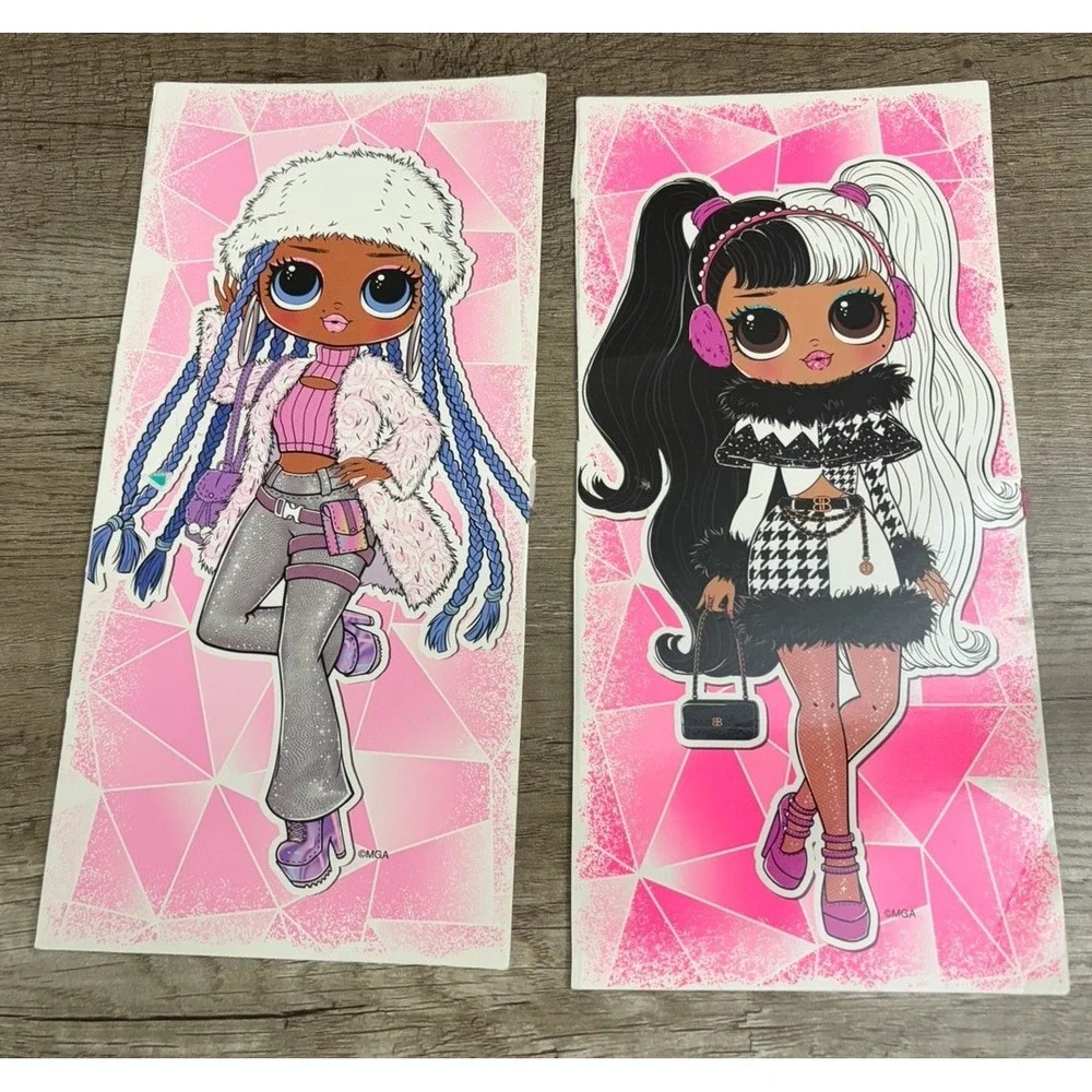 Lol Surprise Disco Snowlicious & Winter Disco Dollie Paper Photocards
